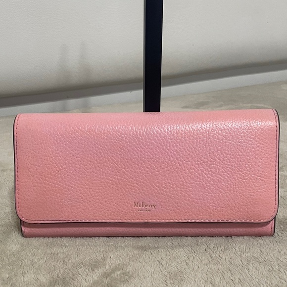 Mulberry Handbags - Mulberry Blush Pink Leather Wallet